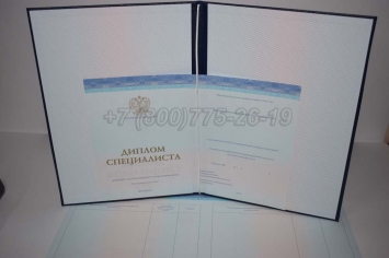 Диплом о Высшем Образовании 2018г СпецБланк в Абакане