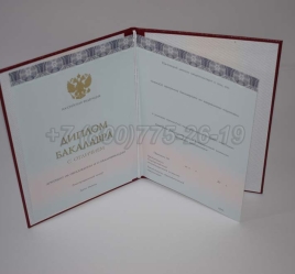 Красный Диплом Бакалавра 2025г ООО "Знак" в Абакане