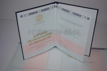 Диплом Аспирантуры 2023г в Абакане