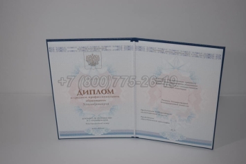 Диплом Техникума 2024г ГОЗНАК в Абакане